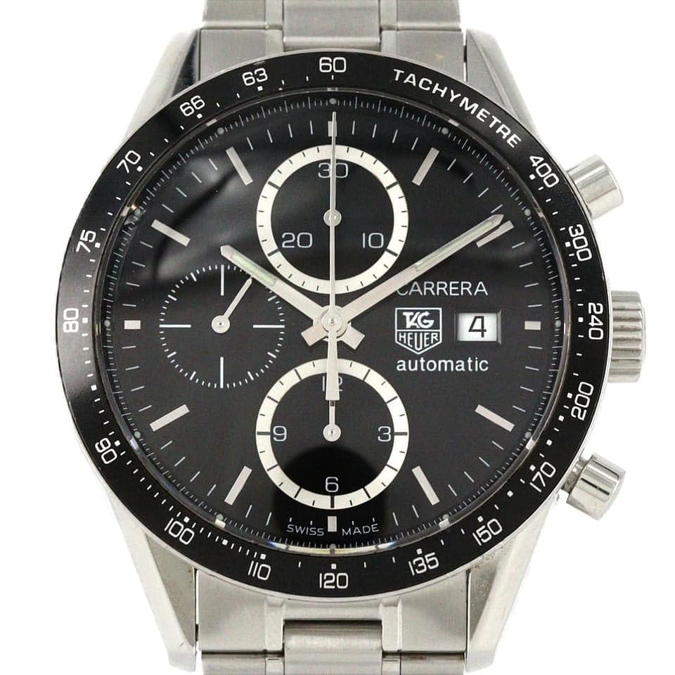 TAG Heuer Carrera Calibre 16 Tachymeter Black Dial