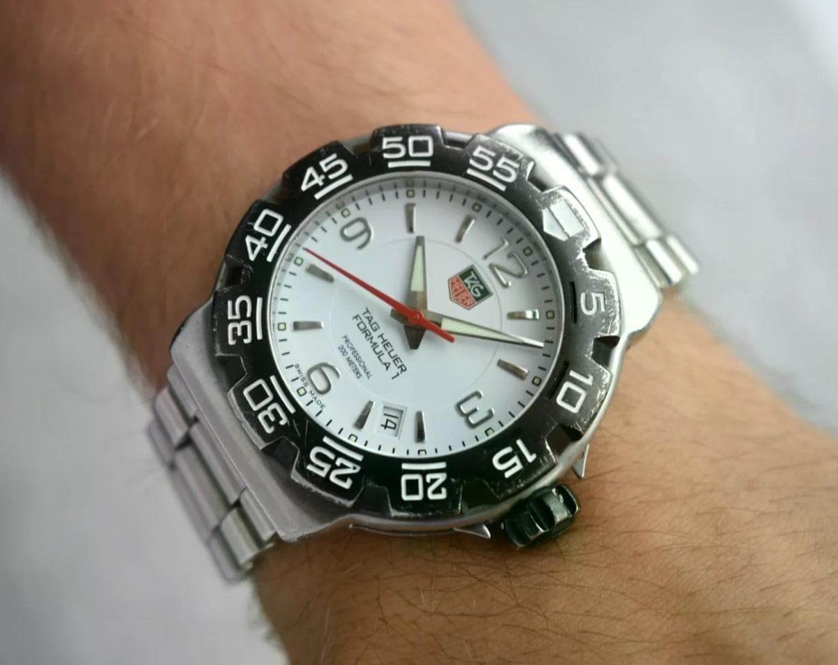 TAG Heuer Formula 1 White Dial 200M