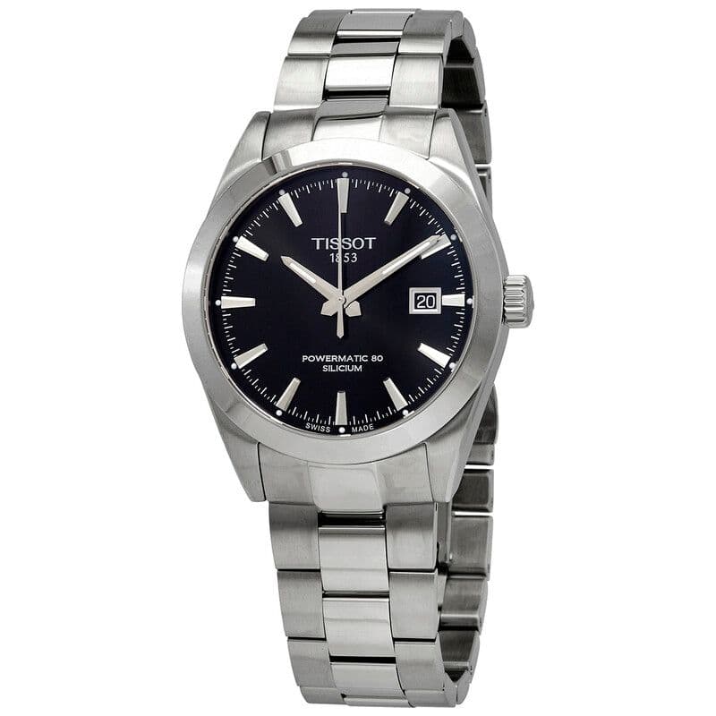 Tissot Gentleman Powermatic 80 Silicium Black Dial